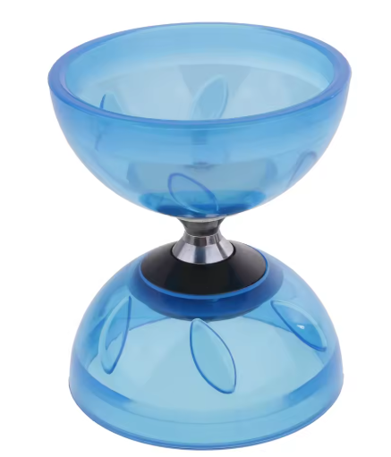 Traditional Game Triple Diabolo Bearings Set with Sticks Rope Rubber Yoyo Balls Juggling Diabolo Clown Toys Gifts For Kids Adult