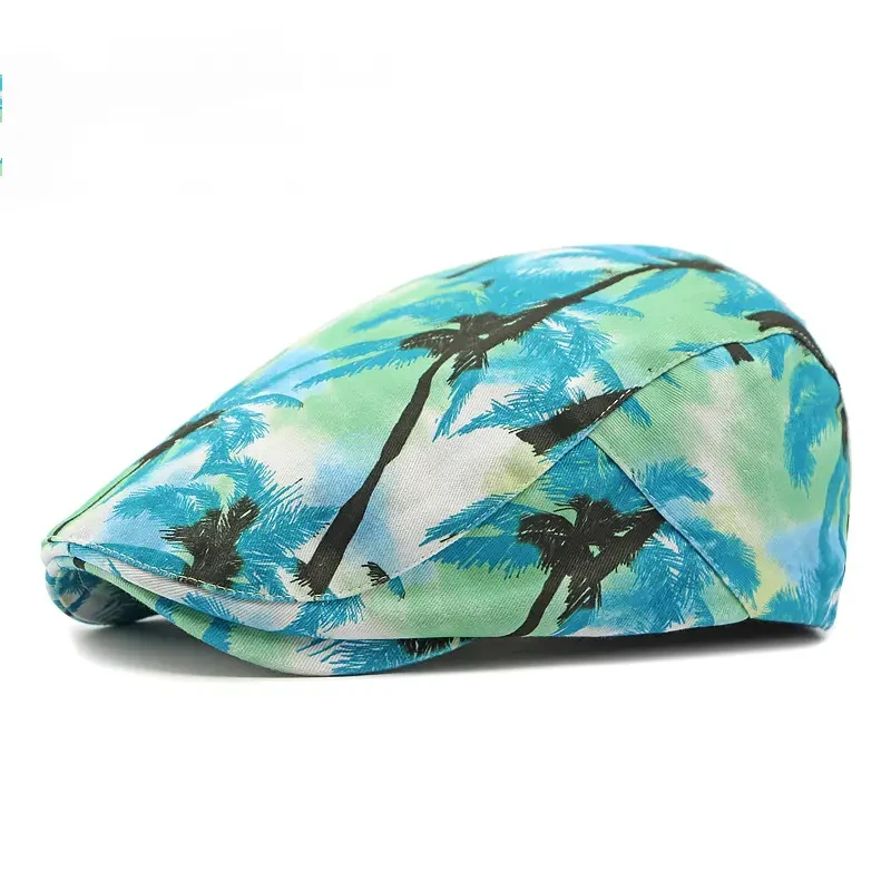 Men's Tropical Palm Leaf Sun Hat for Outdoor Sports & Leisure