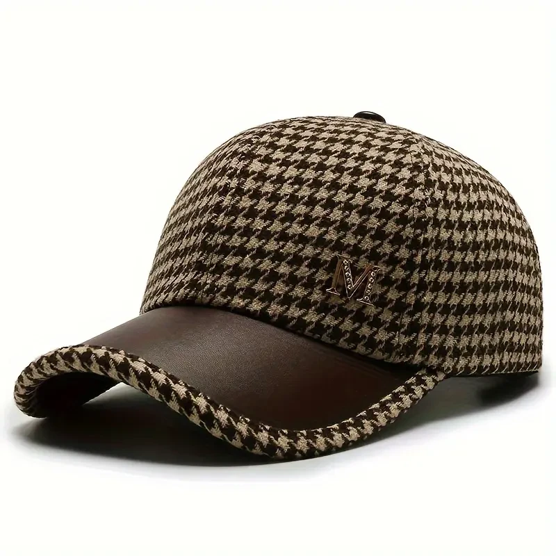 Plaid Baseball Cap