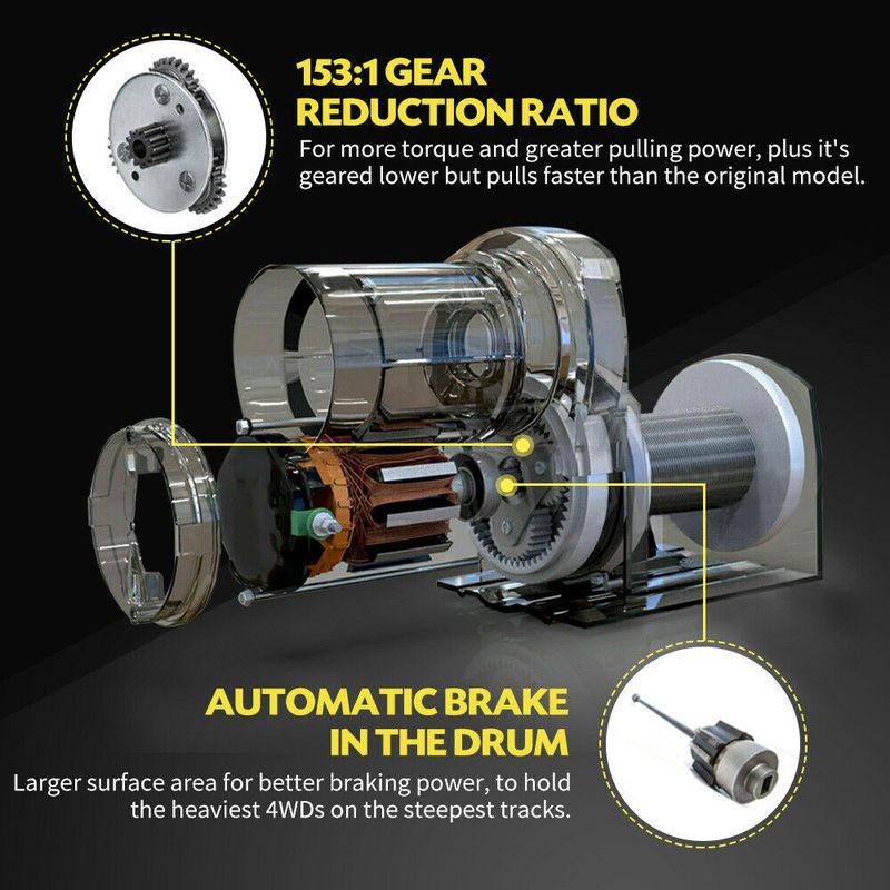 Wireless Winch Electric