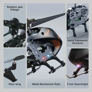 SYMA Q20 UFO RC Helicopter – Easy-to-Fly Indoor Aircraft
