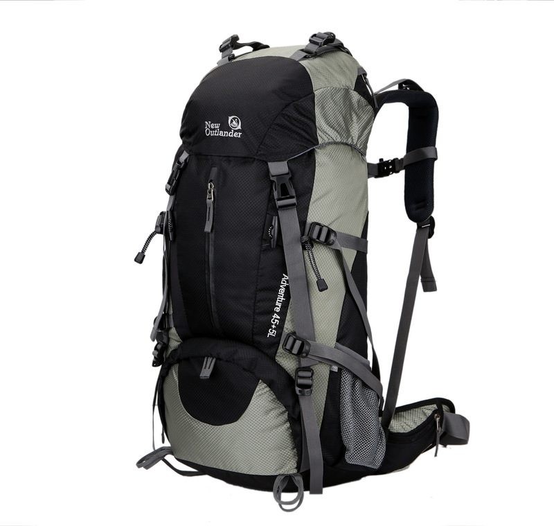 50L Tramping Pack Back Pack Bag Grey