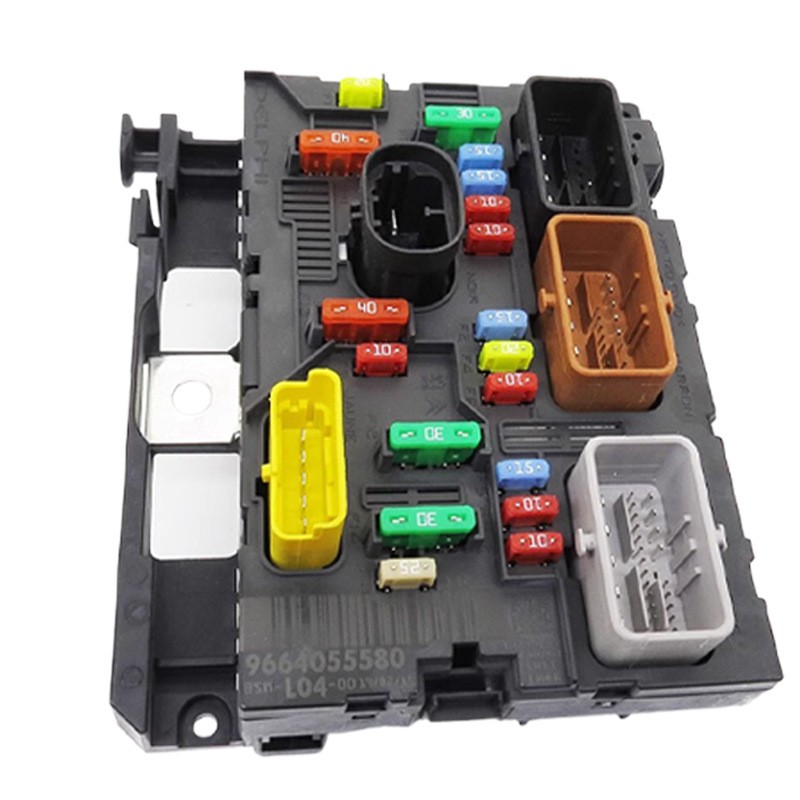 Engine compartment fuse box