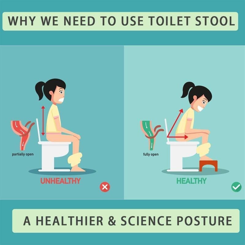 Toilet Step Stool Bathroom Footstool