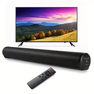 20W Wireless TV Sound Bar with Deep-Bass Subwoofer – Enhanced Surround Sound