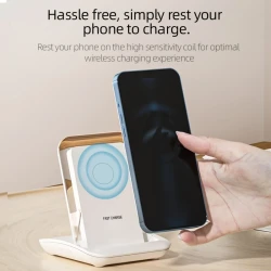 Magnetic Wireless Charging - Desktop Mobile Phone Holder