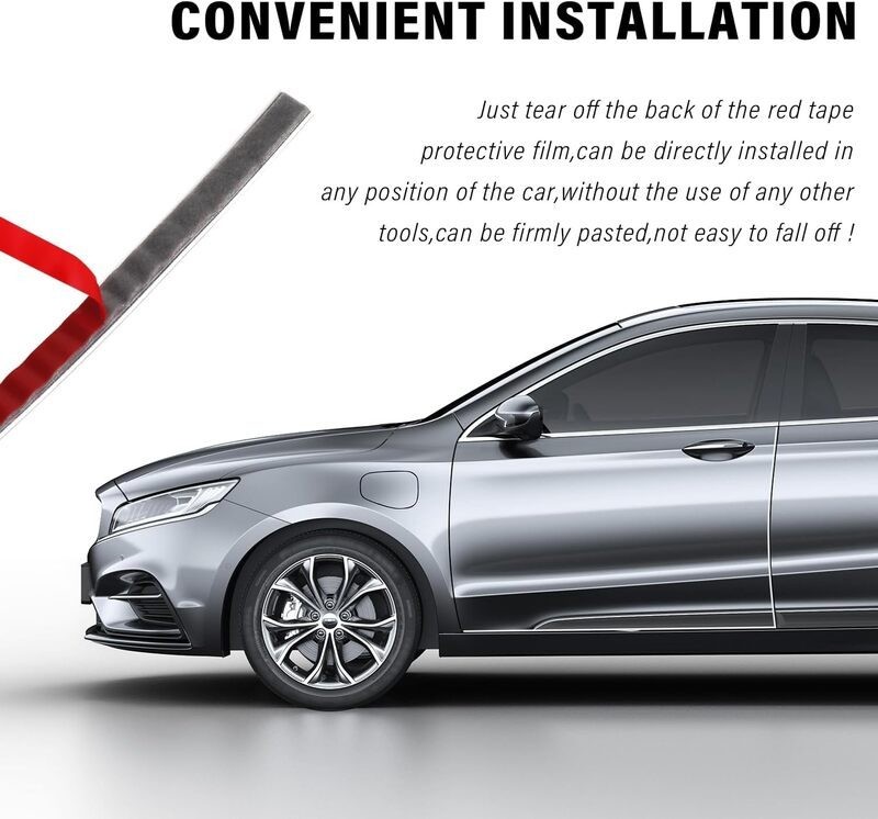 Car Chrome Styling Moulding Trim Strip 12mm x 5M