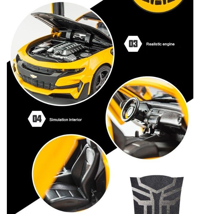 Die Cast Car, Bubblebee Model, 1:32.