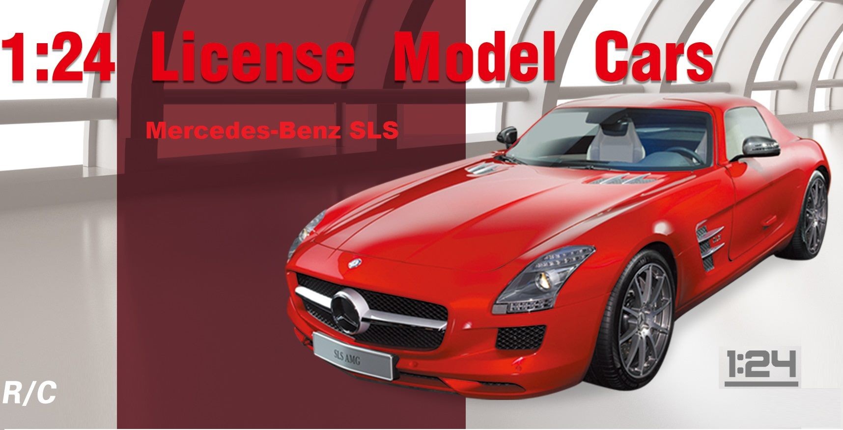 RC Car, License Mercedes-Benz Model Car, Metal Body, Premium Quality