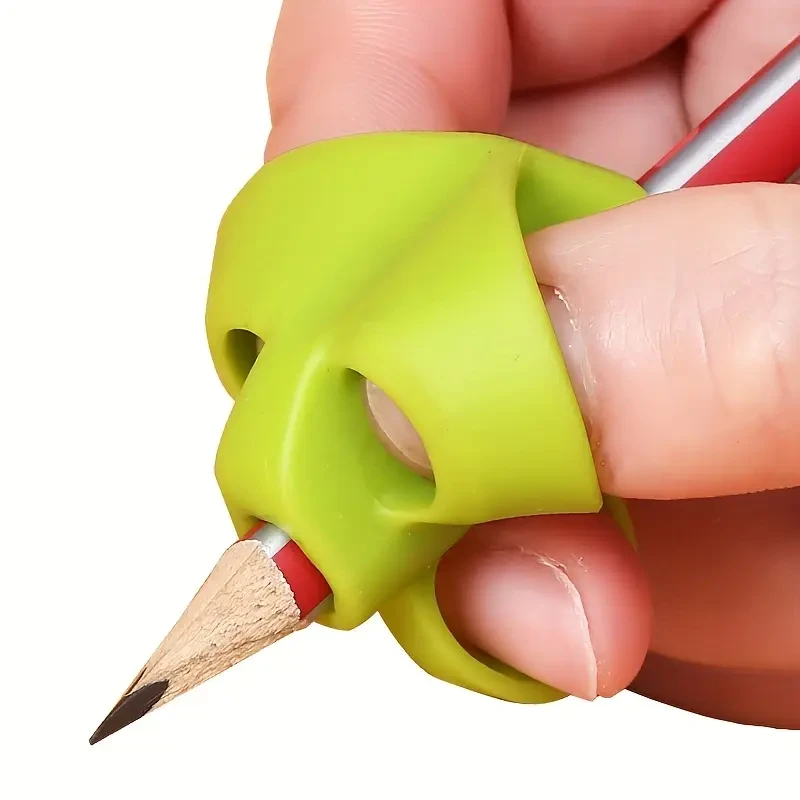 5pcs Student Grip Pen Corrector Set Elementary School Students