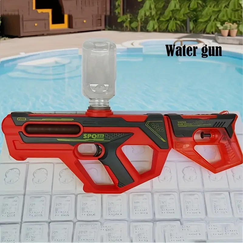 Rechargeable Dual-Shooter Water Gun for Kids