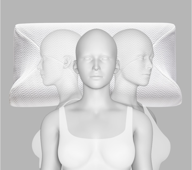 Pillow Protects The Cervical Spine To Help Sleep