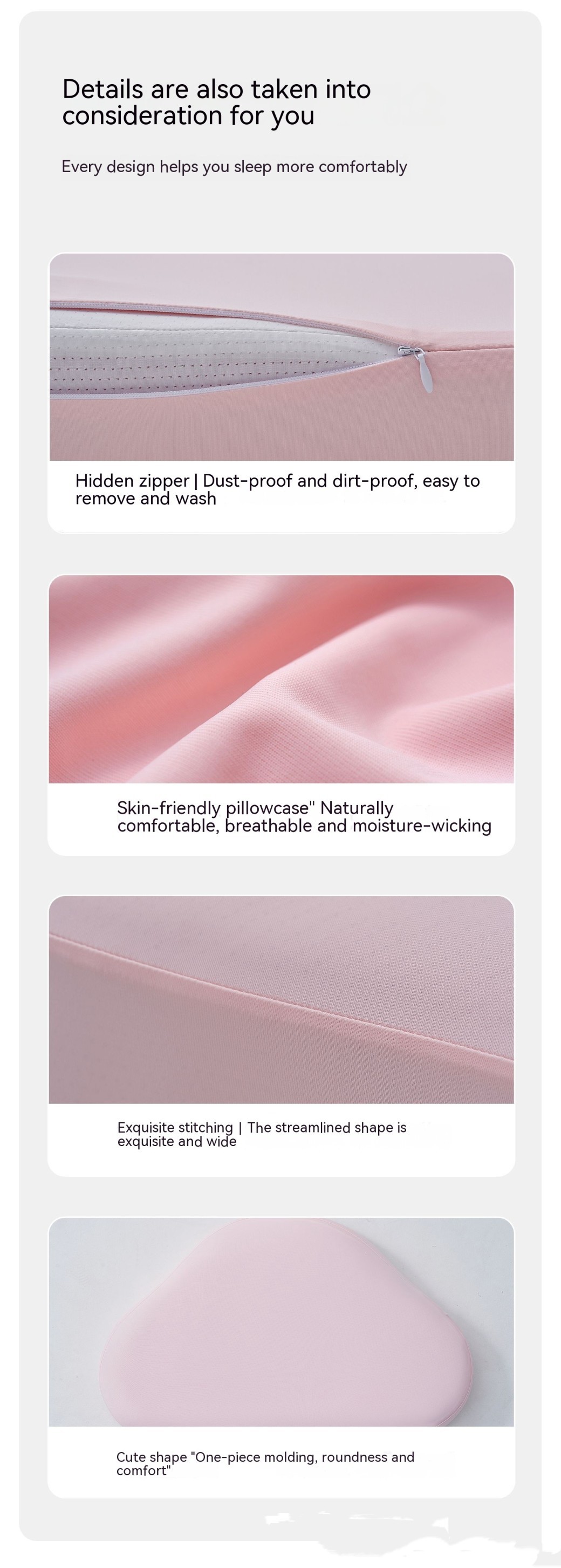 Cloud I Pillow For Cervical Support Improve Sleeping