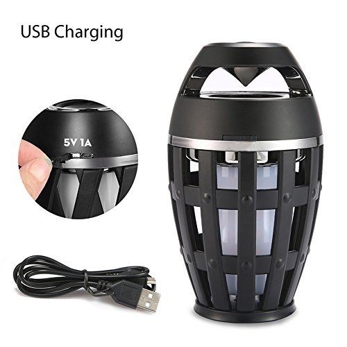 Speaker with LED Flame, Cool Design