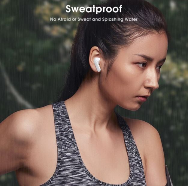 True Wireless Earbuds, Lenovo Brand, High Quality, Black