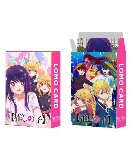 60PCS/Set Anime Oshi No Ko Lomo Cards Peripheral HD High Quality Printed Photo Cards For Fans Collection Photocards Gift