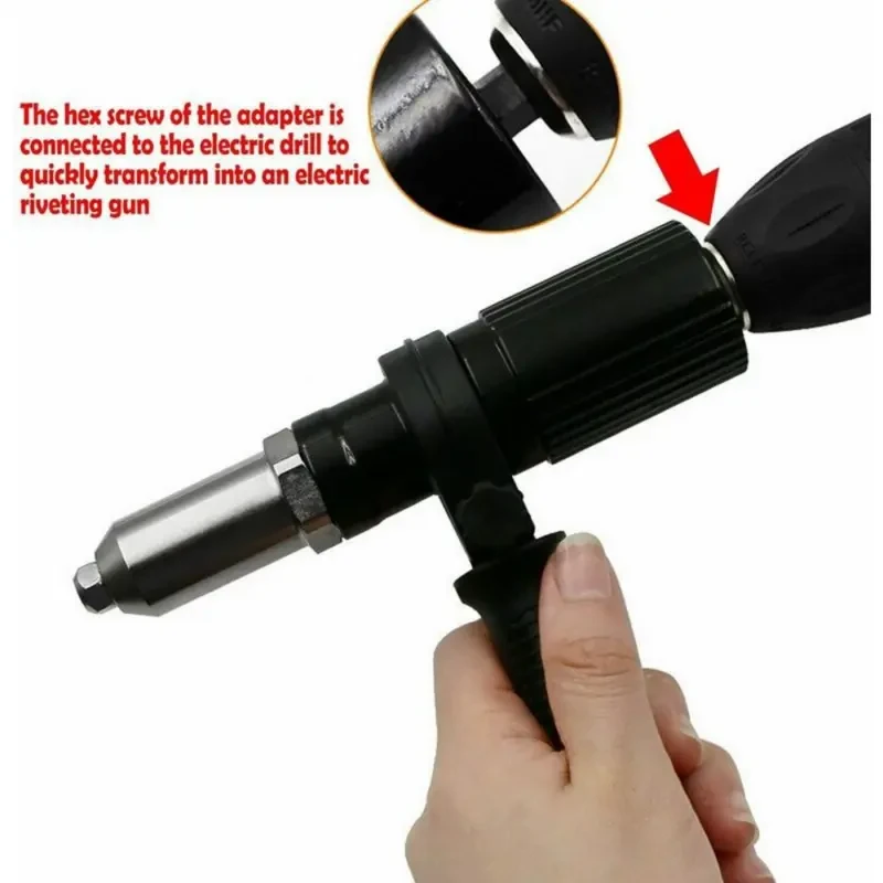 Professional Electric Rivet Nut Gun 7pcsset