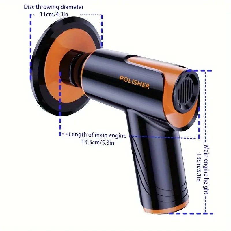 Portable 100W Wireless Car Waxer & Polisher