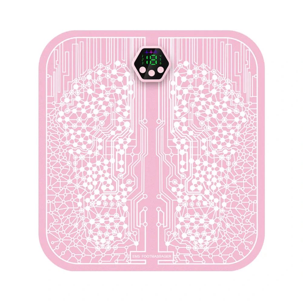 EMS Foot Pad Pulse Physiotherapy Micro Current Foot Massage Device