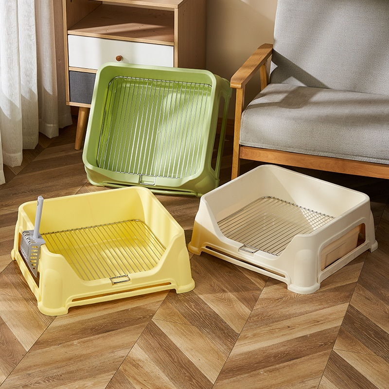 Large Stainless Steel Mesh Frame For Dog Restroom