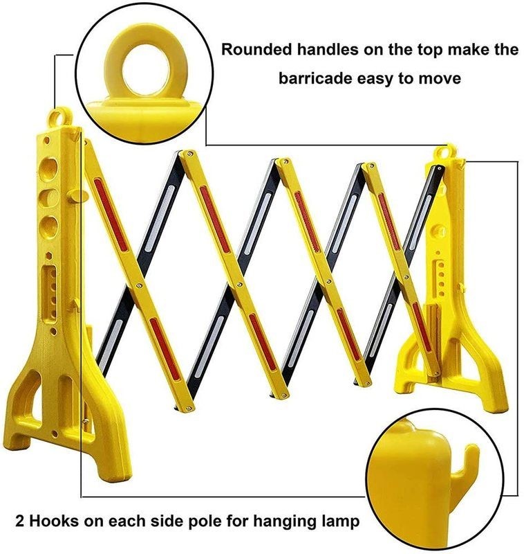 Construction Barrier Expandable Mobile Barricade