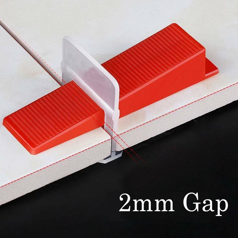 Clips Tile Leveling System Kit Floor Wall Spacer Tiling Tool Set