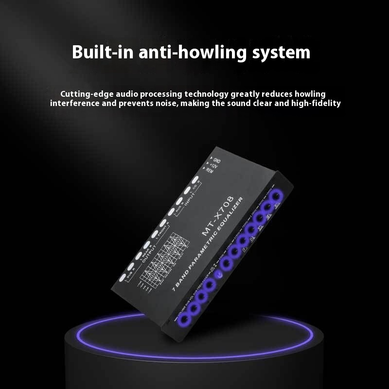 New Car Equalizer 7-segment Tuning Division