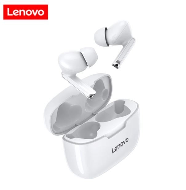 True Wireless Earbuds, Lenovo Brand, High Quality, White