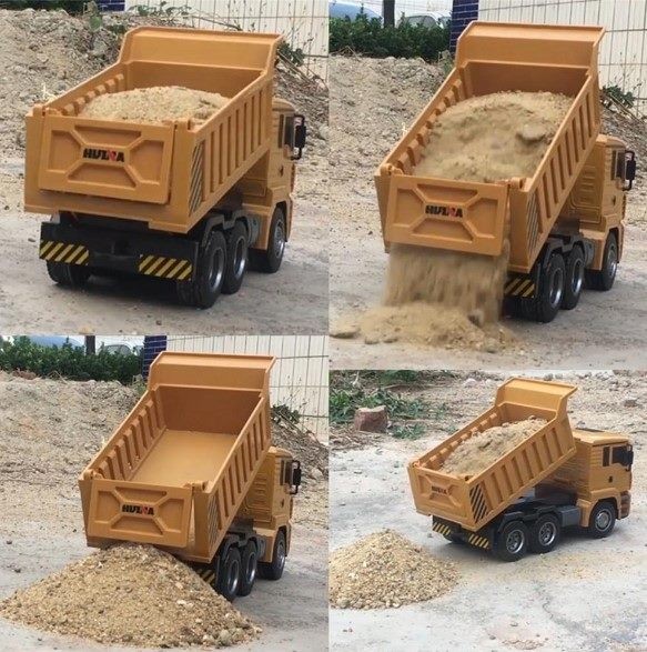 HUINA 1337 1:18 Remote Control Truck, 6 Channel, 2.4GHZ