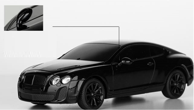 RC Car, License Bentley Model Car, Metal Body, Premium Quality
