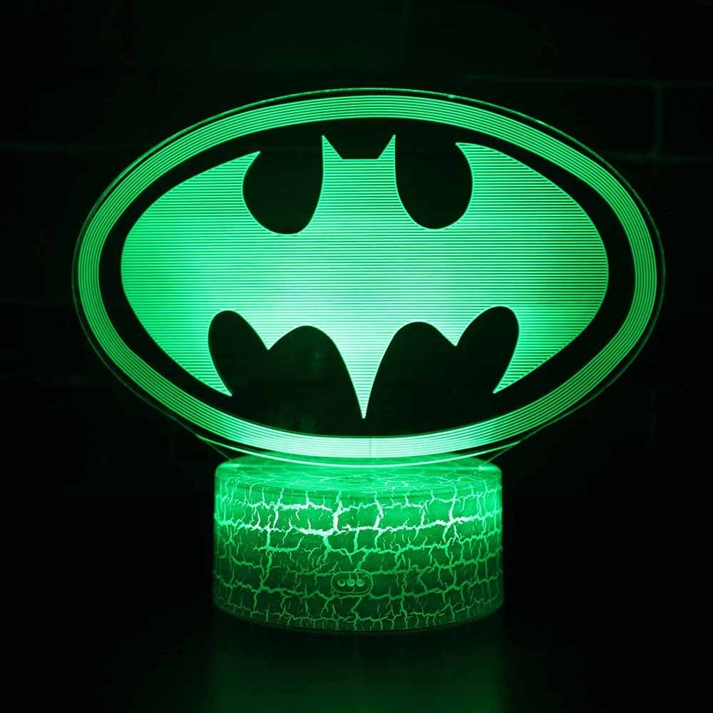 Car 3D Night Lamp LED Light, Power By USB, 7 Changeable color