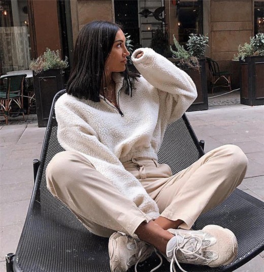 Rose Cropped Sweater