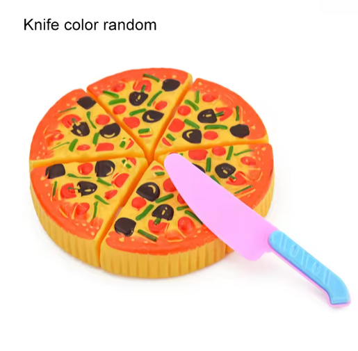 Simulated Kitchen Cutting Food Toys Cooking Pretend Play Plastic Parent-child Interaction Color Cognition Birthday Gift TMZ