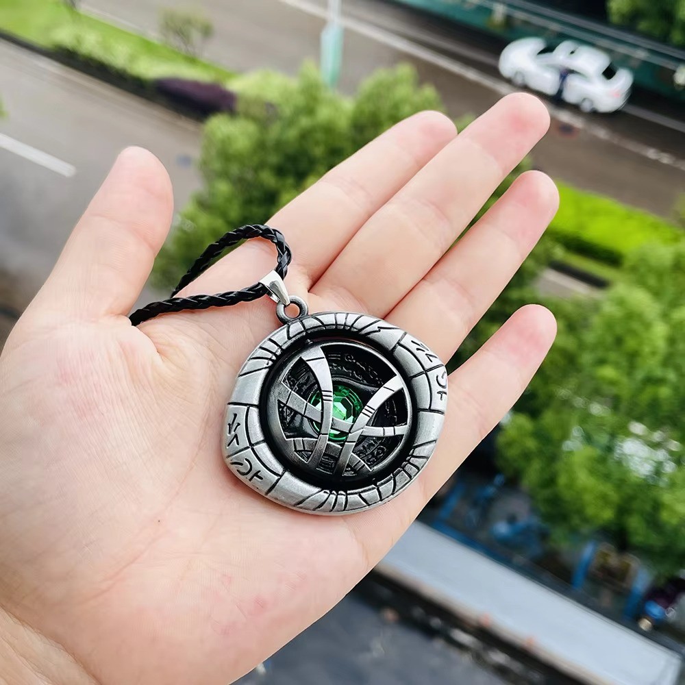 Marvel Avengers Dr. Strange Necklace  Doctor Strange Infinity Time Stones