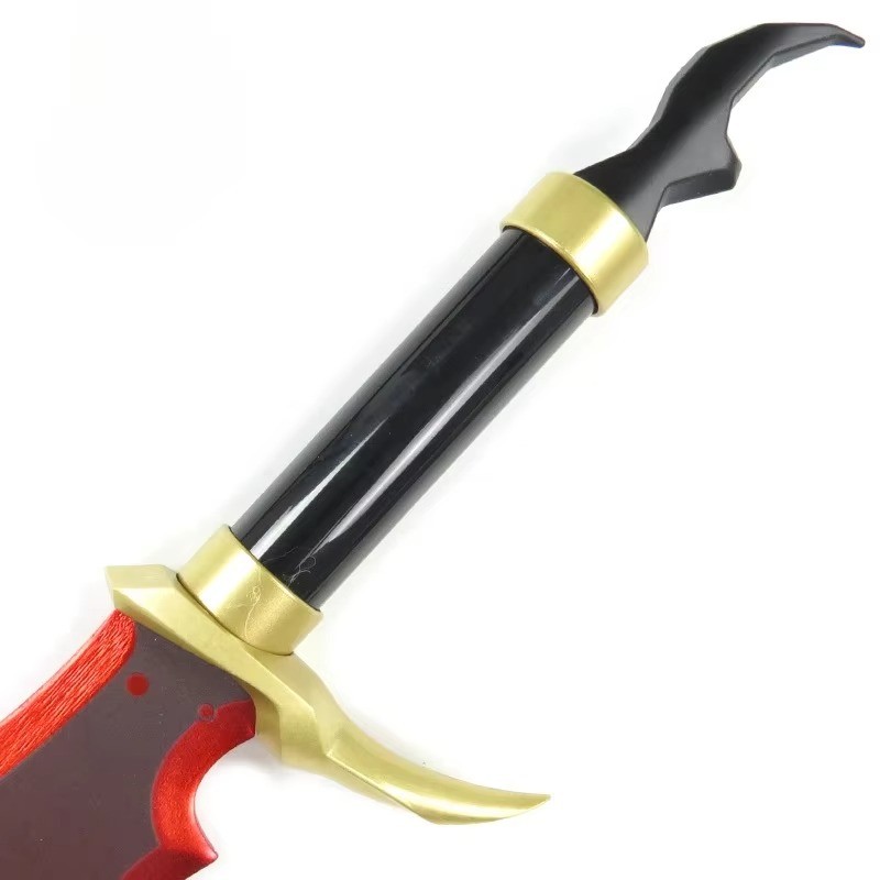 60.5cm Anime Solo Leveling Peripherals Knight Killer Bamboo Knife with Holster