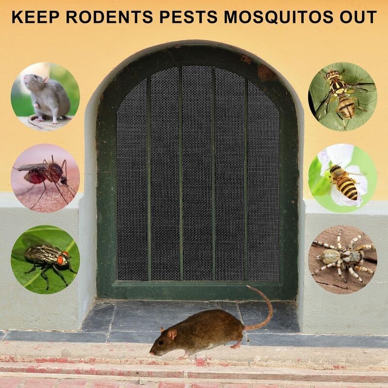 6pcs Metal Mesh Screen Sheets Steel Filter Plates 3