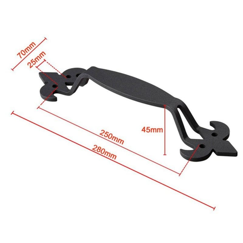 2 x Sliding Barn Door Handle