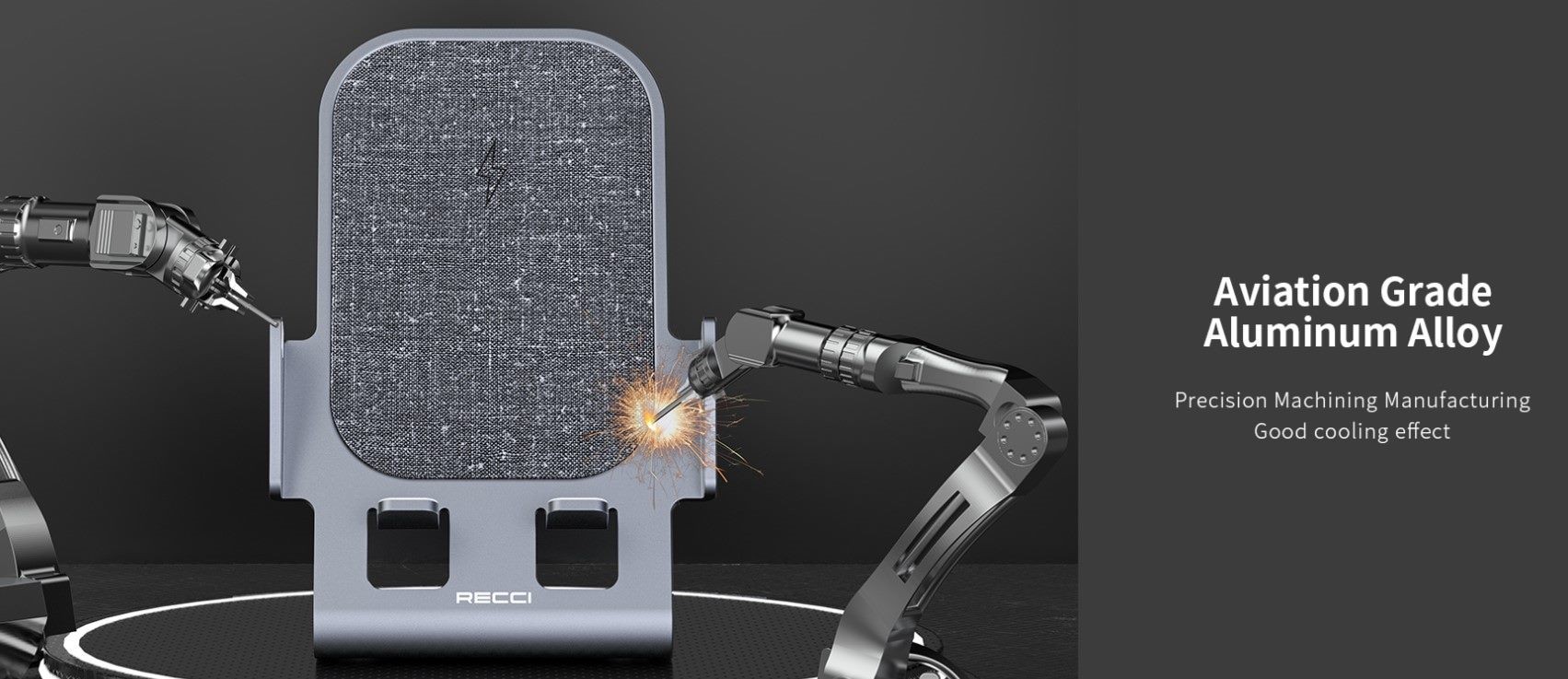 Wireless Charger, Desktop Stand