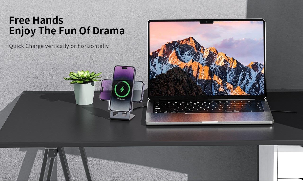 Wireless Charger, Desktop Stand