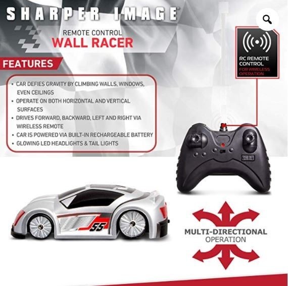 Sharper Image Remote Control X-Treme Wall Climber
