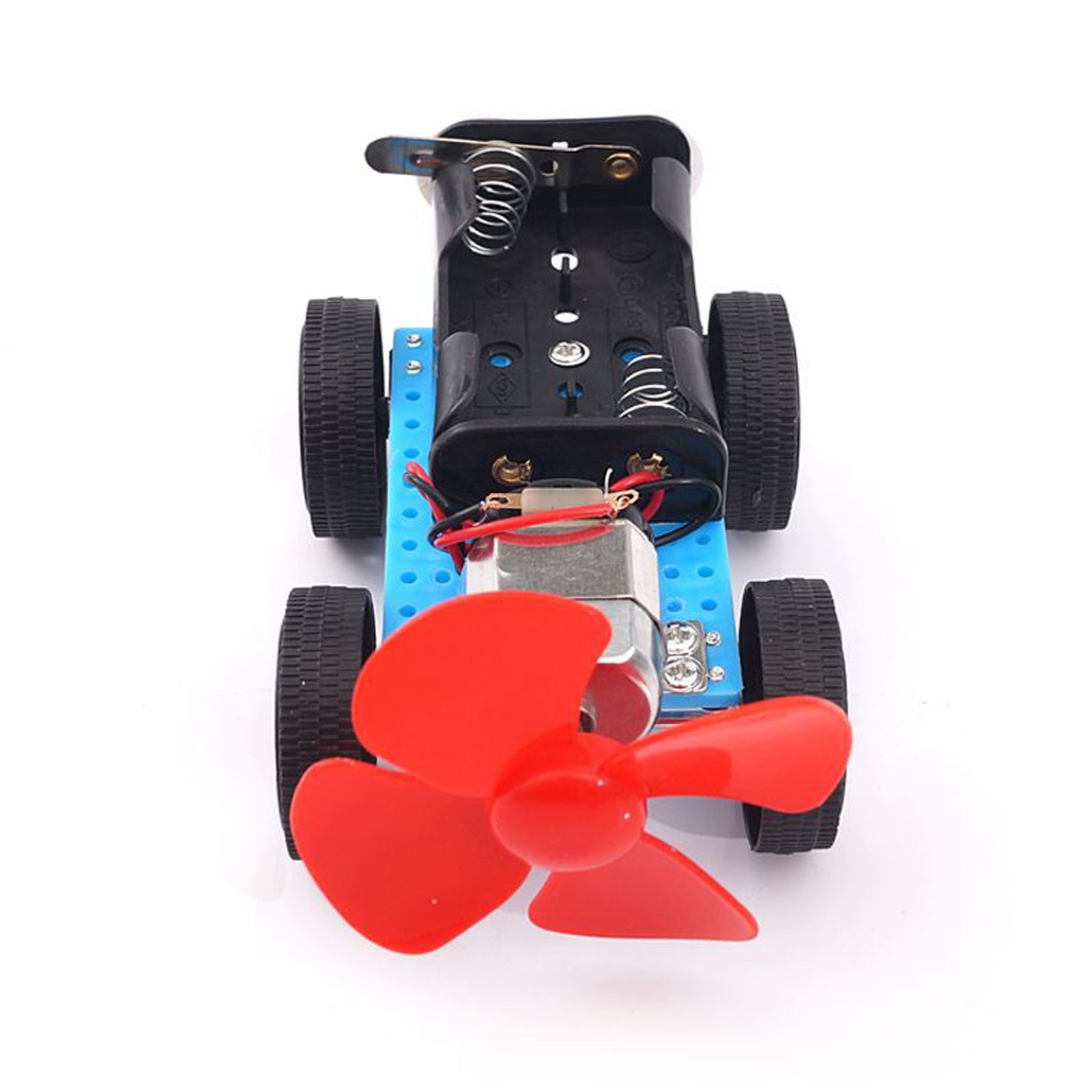 DIY Wind Power Car Assemble Science Model Kit Educational STEM Toy