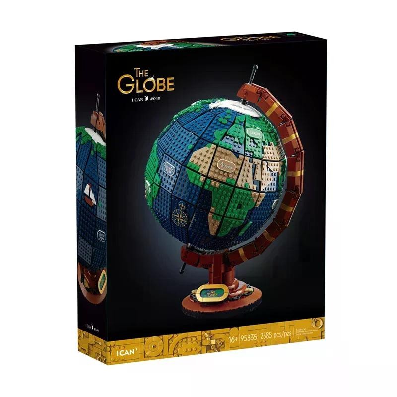 95335 2022 Expert MOC Bricks 2585PCS Earth Globe Modular Building Blocks