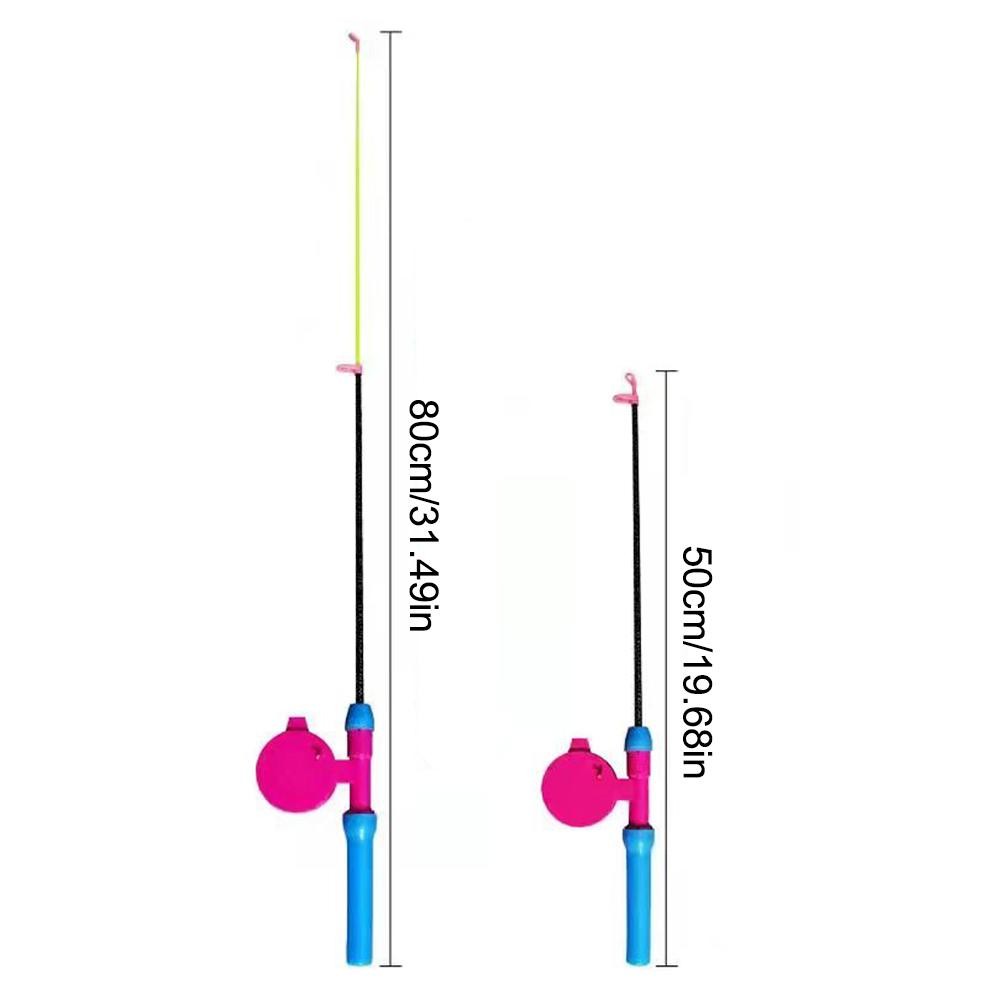 Childrens Kite Toy Cartoon Eagle & Butterfly Foldable Mini Kite with Hand Brake & Fishing Rod