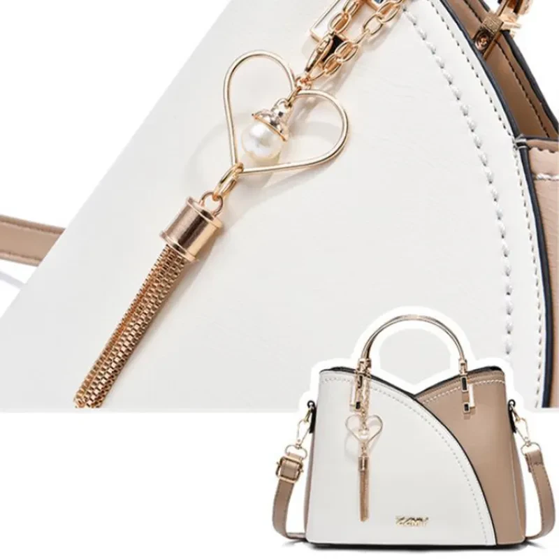 Color Block Handbag For Women