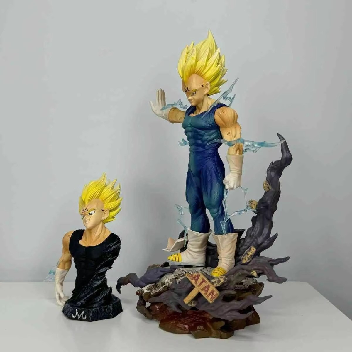 Dragon Ball Z Figure Majin Vegeta  Anime Figurine 22cm PVC Action Figures