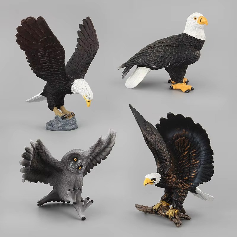Simulated Animals Model Creative Design Realistic Birds Action Figures