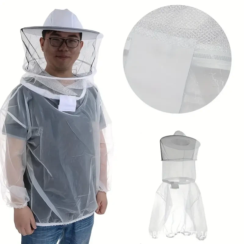 Professional Men's Beekeeper Suit with Hooded Veil