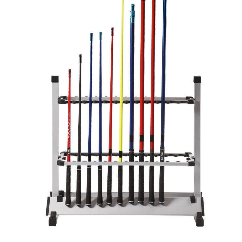 24 Slots Fishing Rod Holder Rack