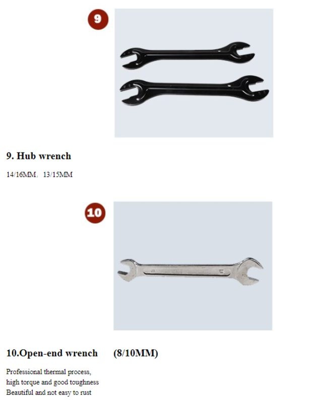 Bicycle Repair Tools Set Kit Bike Accessories