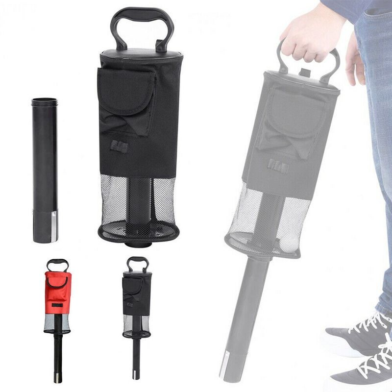 Golf Ball Retriever Golf Ball Picker Pocket Storage Bag